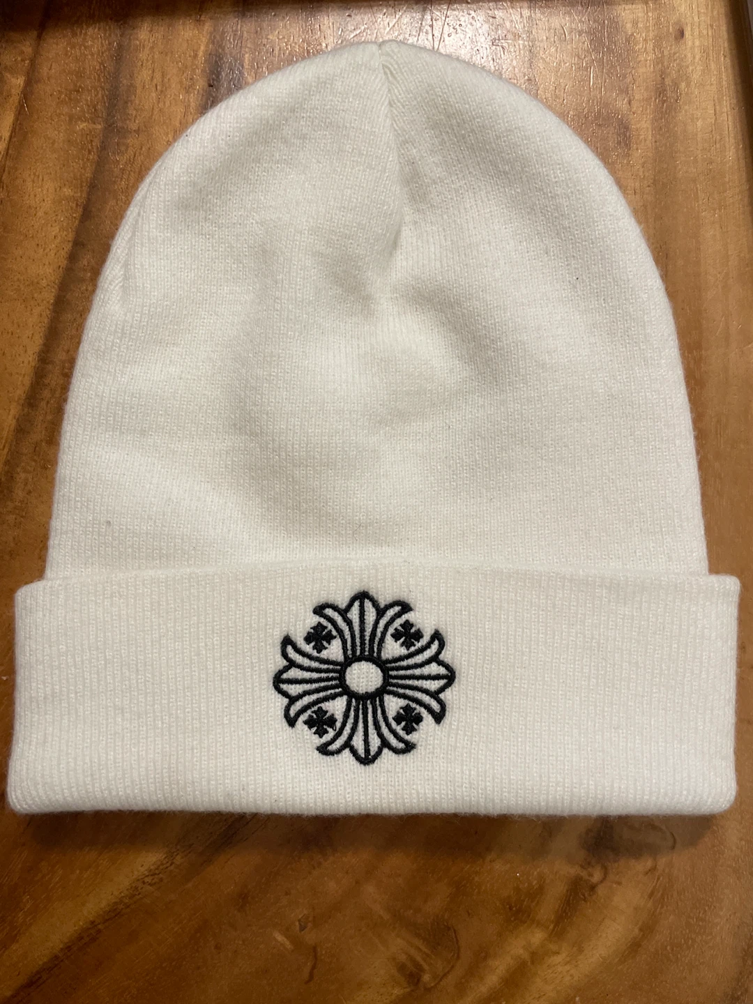 Chrome Hearts White Beanie - photo 3