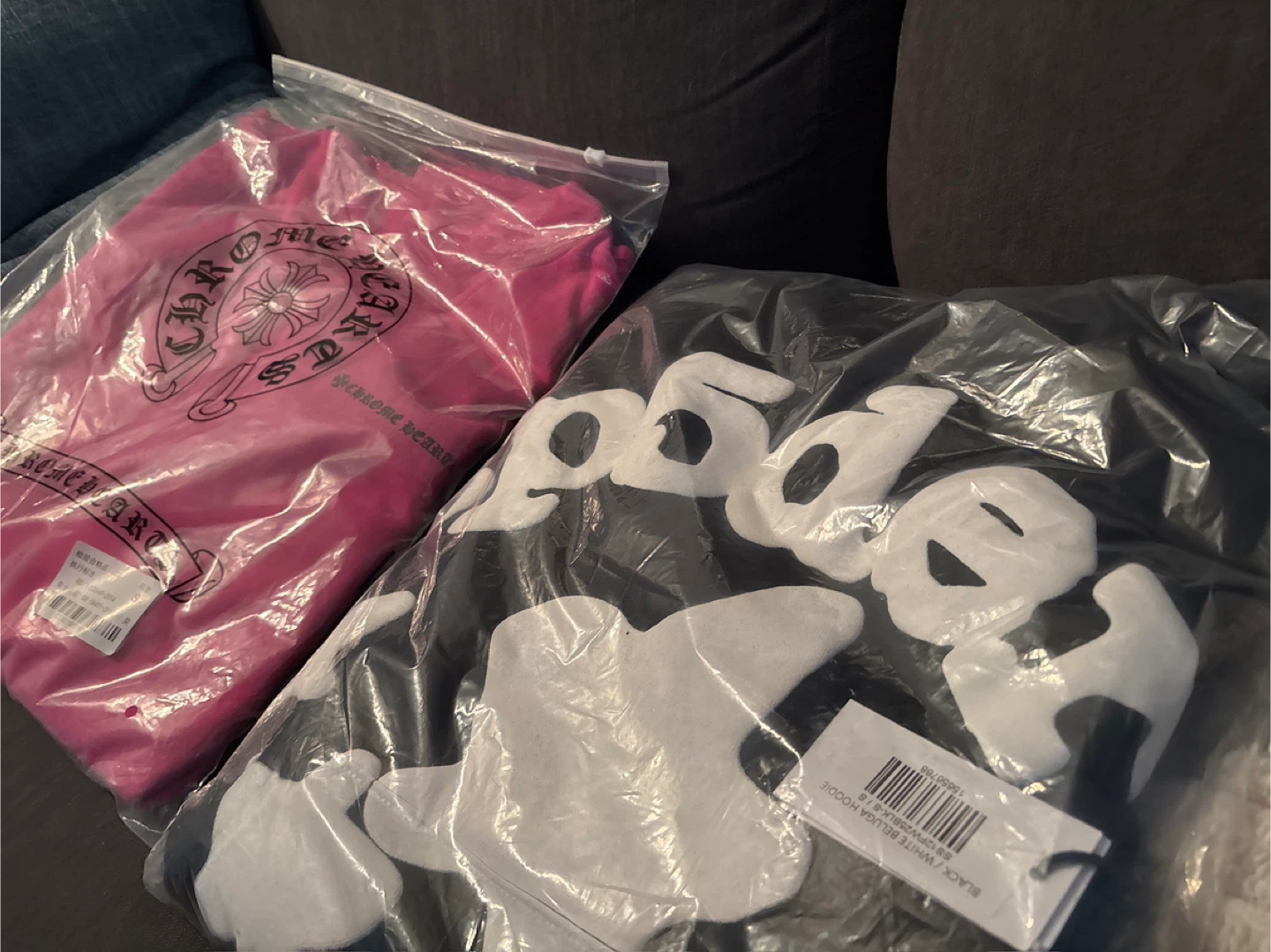 Spider black/white beluga hoodie