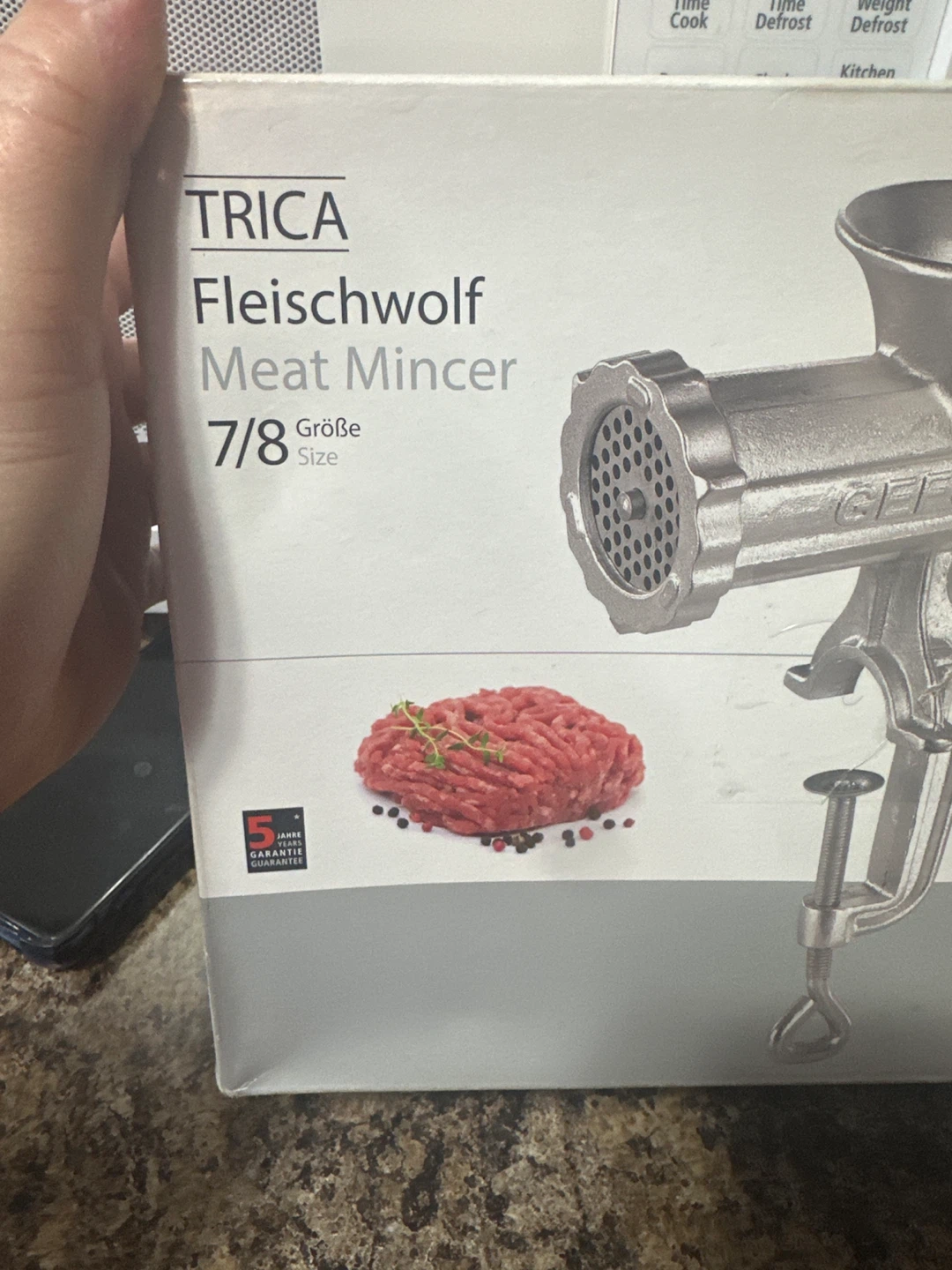 💛💛💛Gefu Meat Mincer - Like New! - photo 2