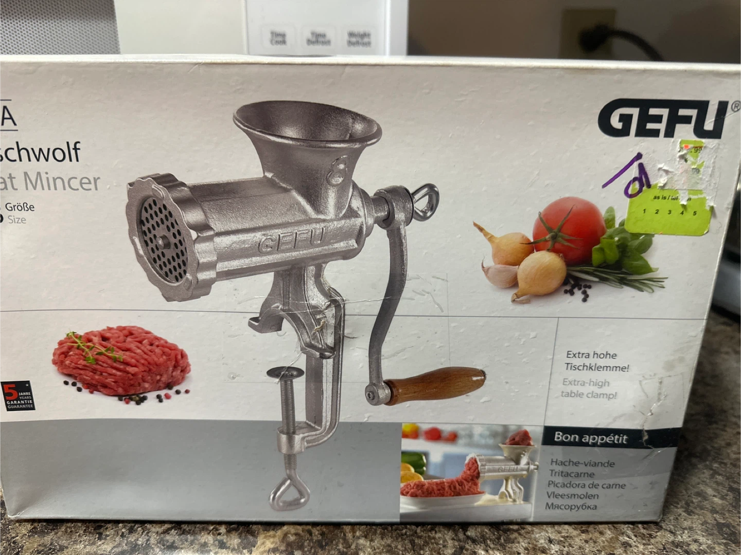 💛💛💛Gefu Meat Mincer - Like New!