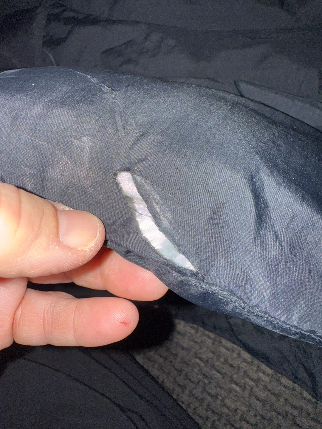 Black Puffer Vest, Size XL - photo 4