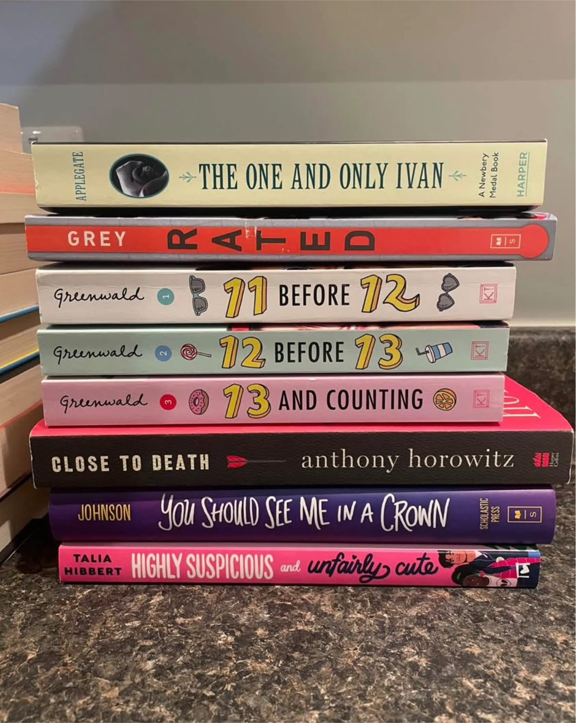 🧡 Book Collection: Ivan, Rated, and More!