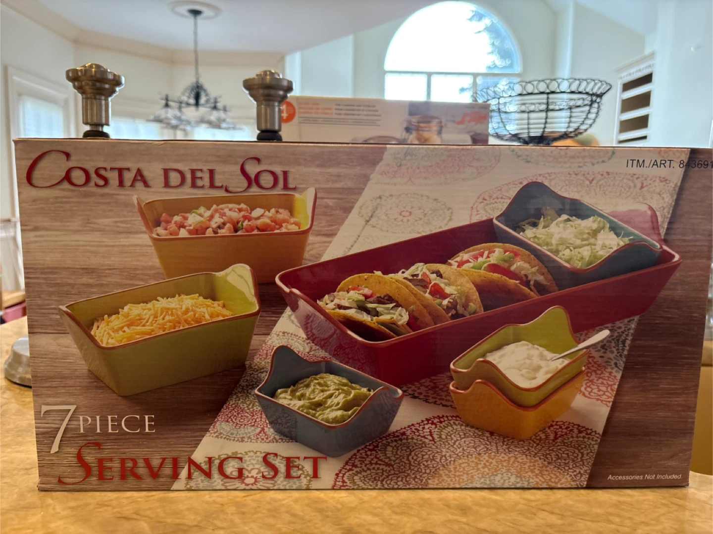 Costa Del Sol 7-Piece Serving Set
