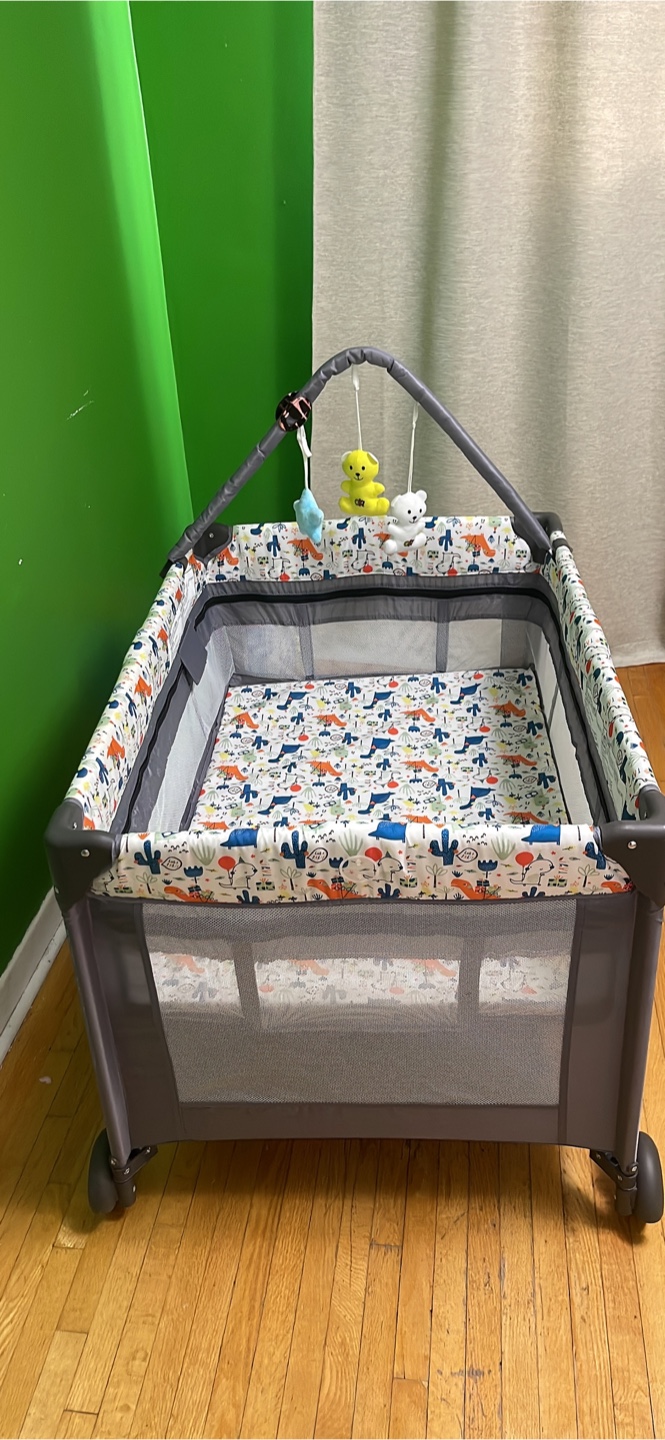 Living Basics Baby Playpen with Changer - photo 4