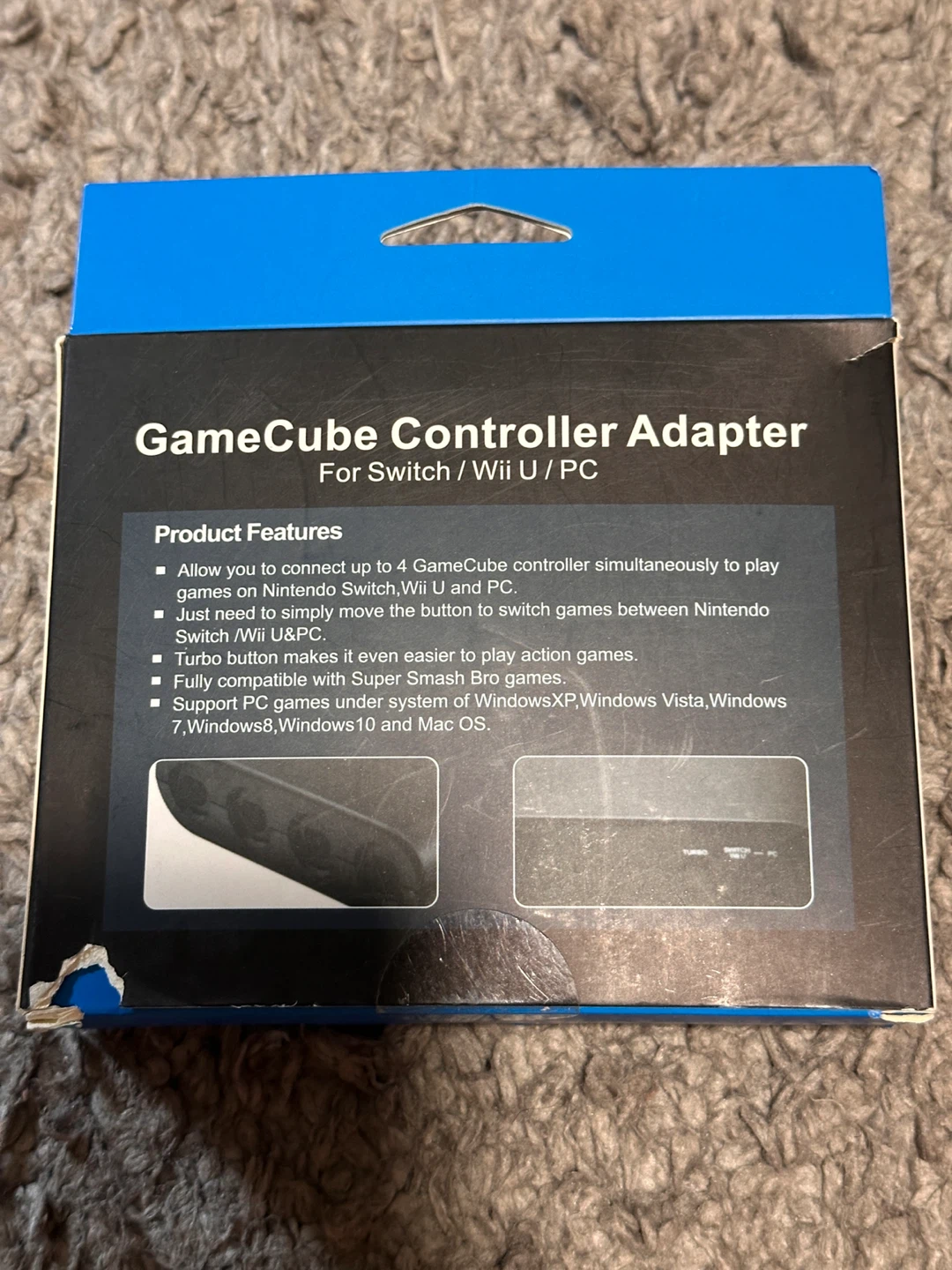 GameCube Controller Adapter for Switch/Wii U/PC - photo 2