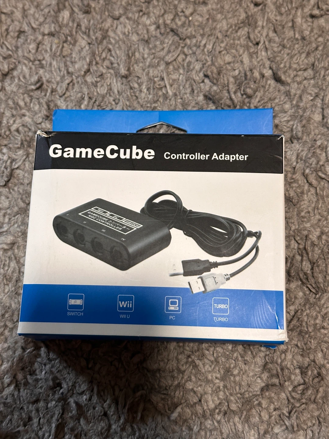 GameCube Controller Adapter for Switch/Wii U/PC