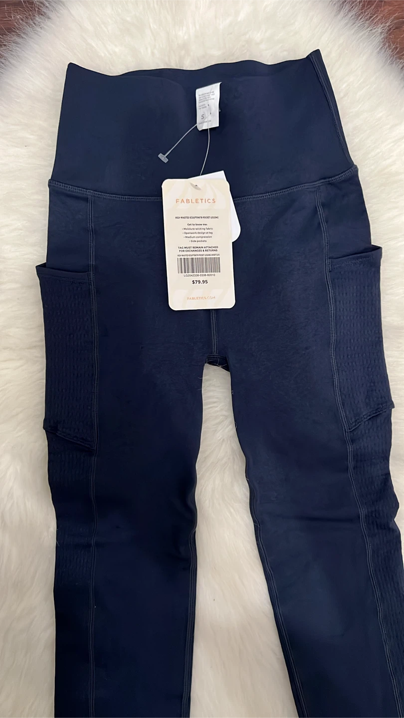 New Fabletics High-Waisted SculptKnit Pocket Legging - S - photo 3