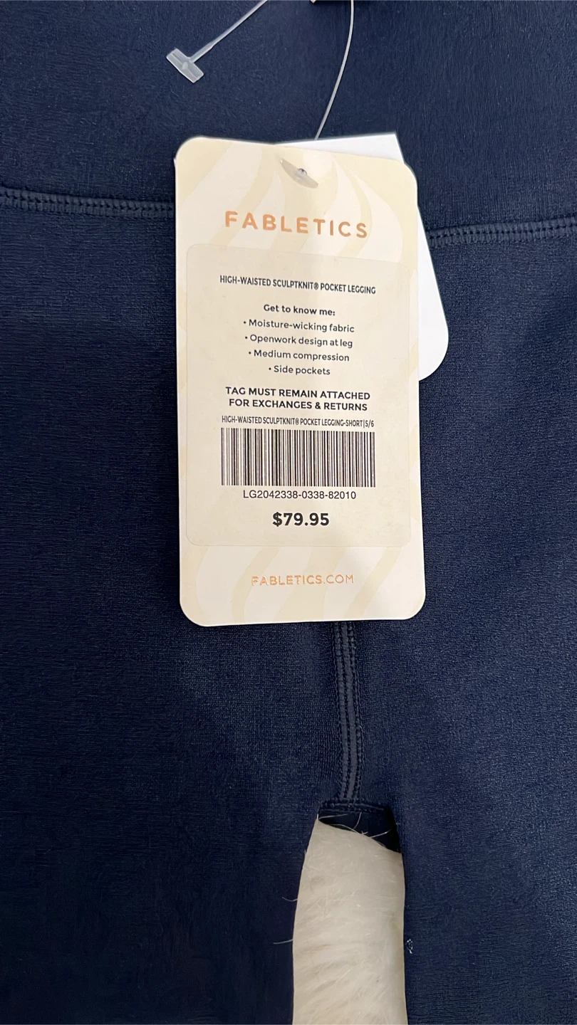 New Fabletics High-Waisted SculptKnit Pocket Legging - S - photo 4