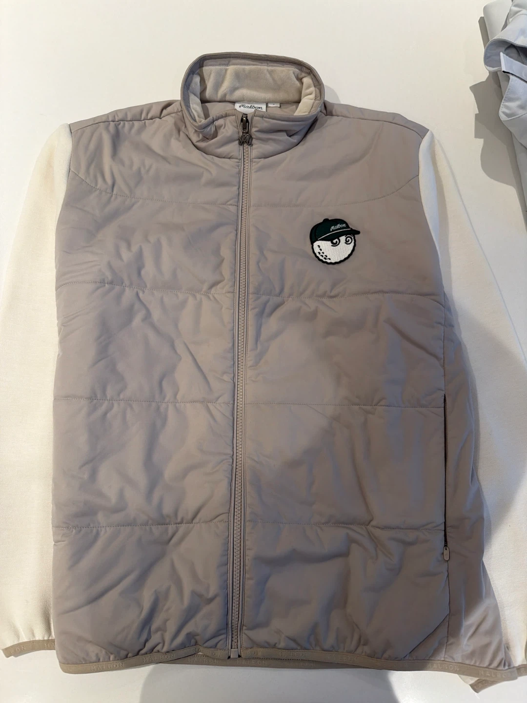 Malbon Hybrid Airy Padded Jacket (Beige) (L) - photo 2