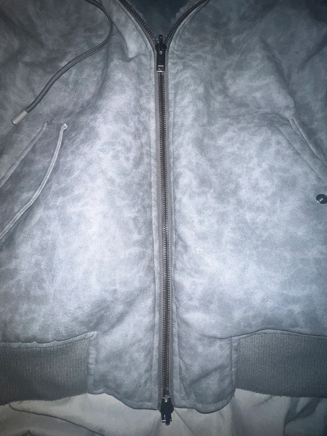 Reversable Faux Fur Hooded Jacket - Size Large - photo 4