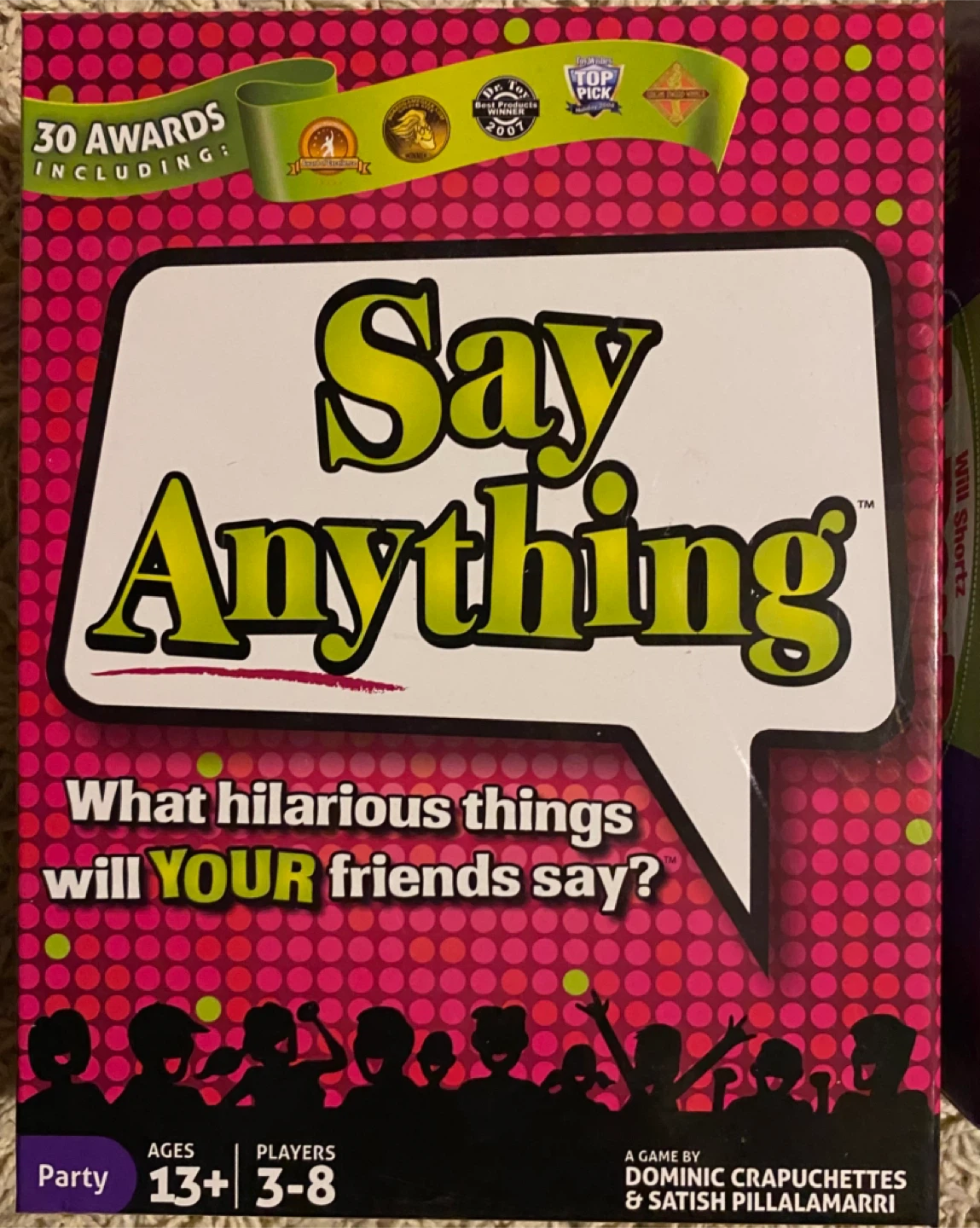 Board Games: Tribond, Say Anything, Game of Life - photo 3