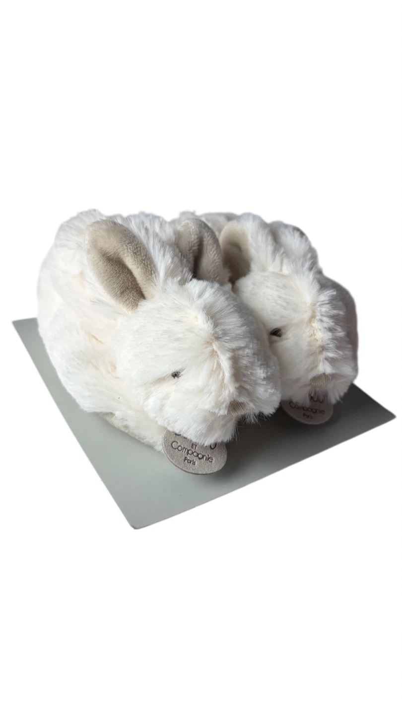 Mon Lapin Beige baby Bunny Slippers (BNIB)