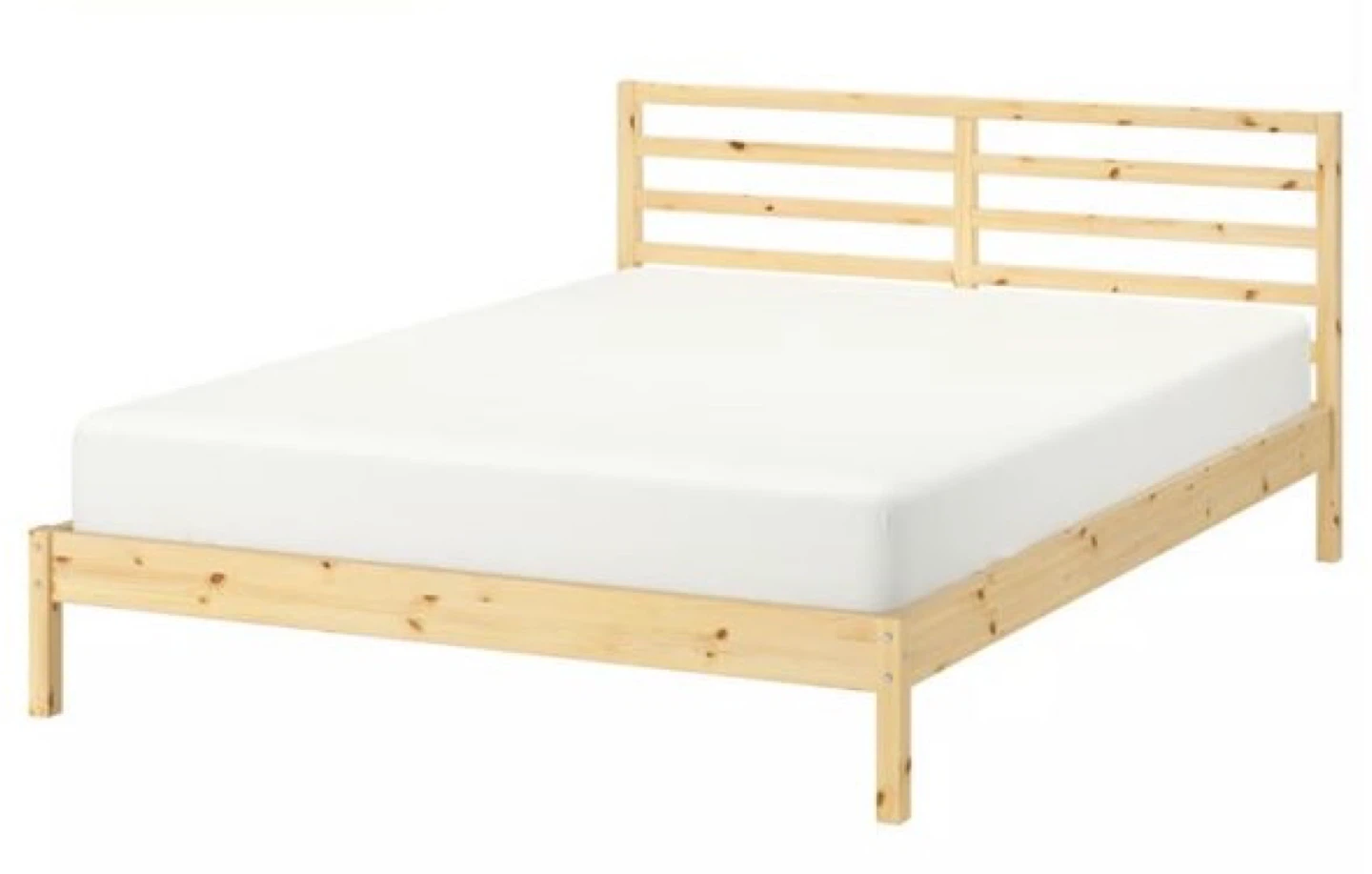 IKEA Queen size bedframe and Mattress