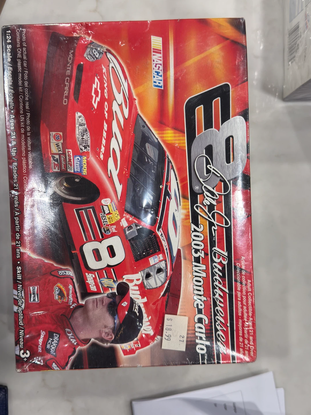 Dale Earnhardt Jr. #8 Budweiser 2003 Monte Carlo 1/24 Scale