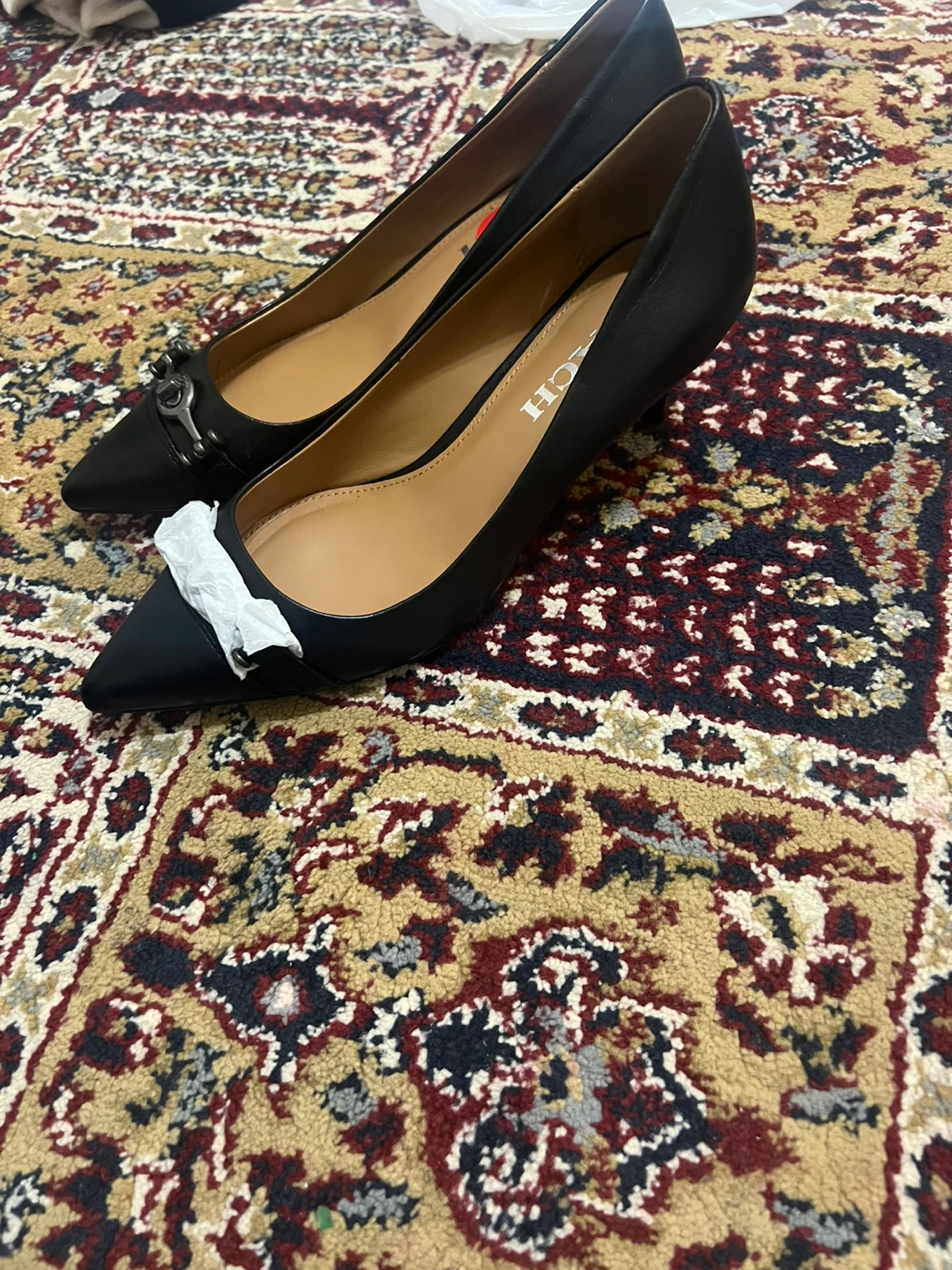 Coach Black Heels Size 6B - photo 2