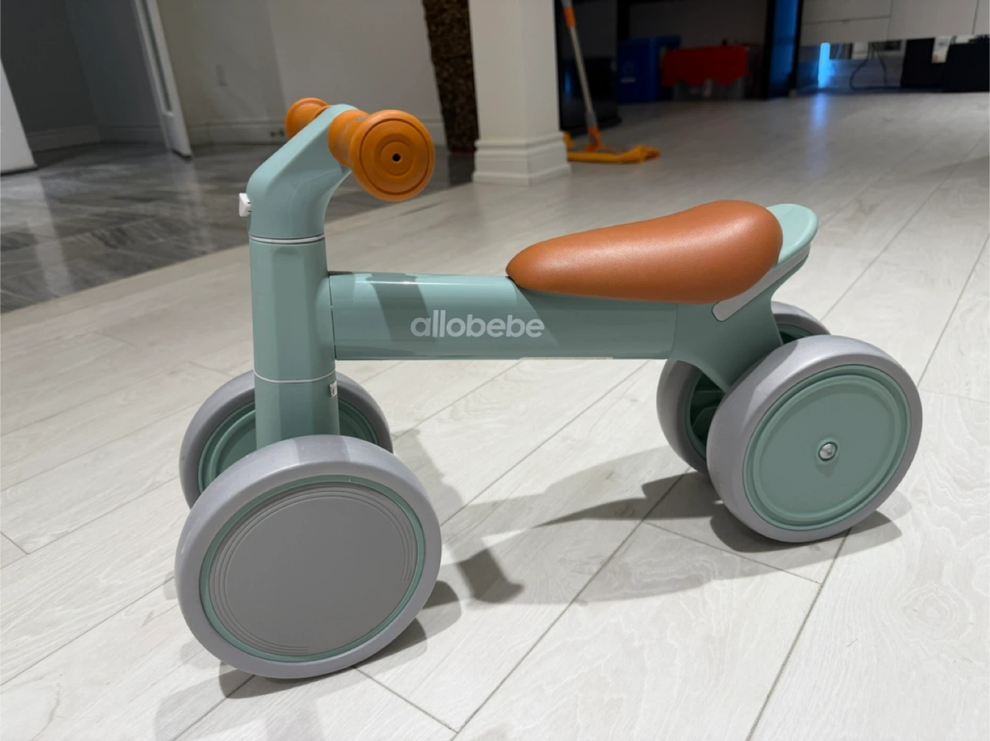 Perfect condition Allobebe Balance Bike - Mint Green