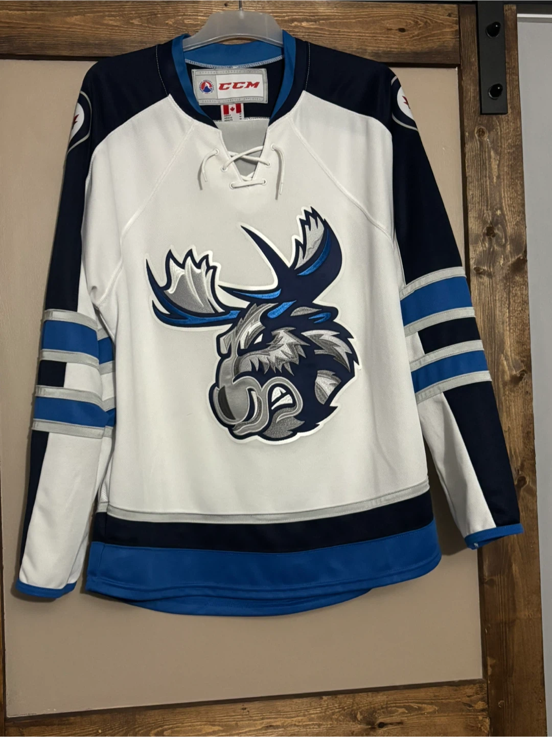 CCM Manitoba Moose Hockey Jersey - Like New Condition