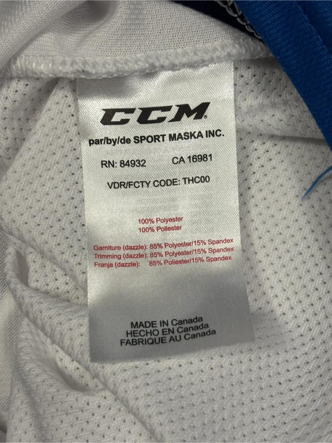 CCM Manitoba Moose Hockey Jersey - Like New Condition - photo 5