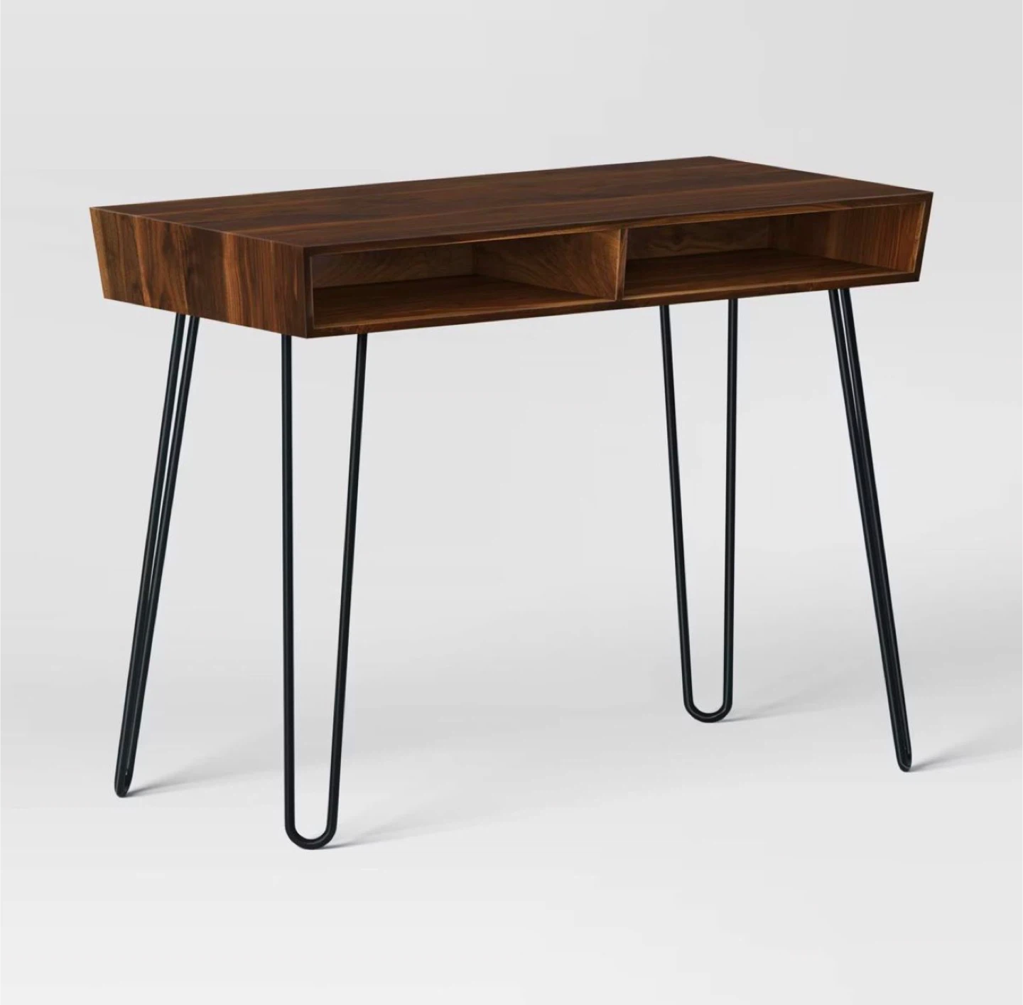 Threshold Hairpin Writing Desk - Espresso