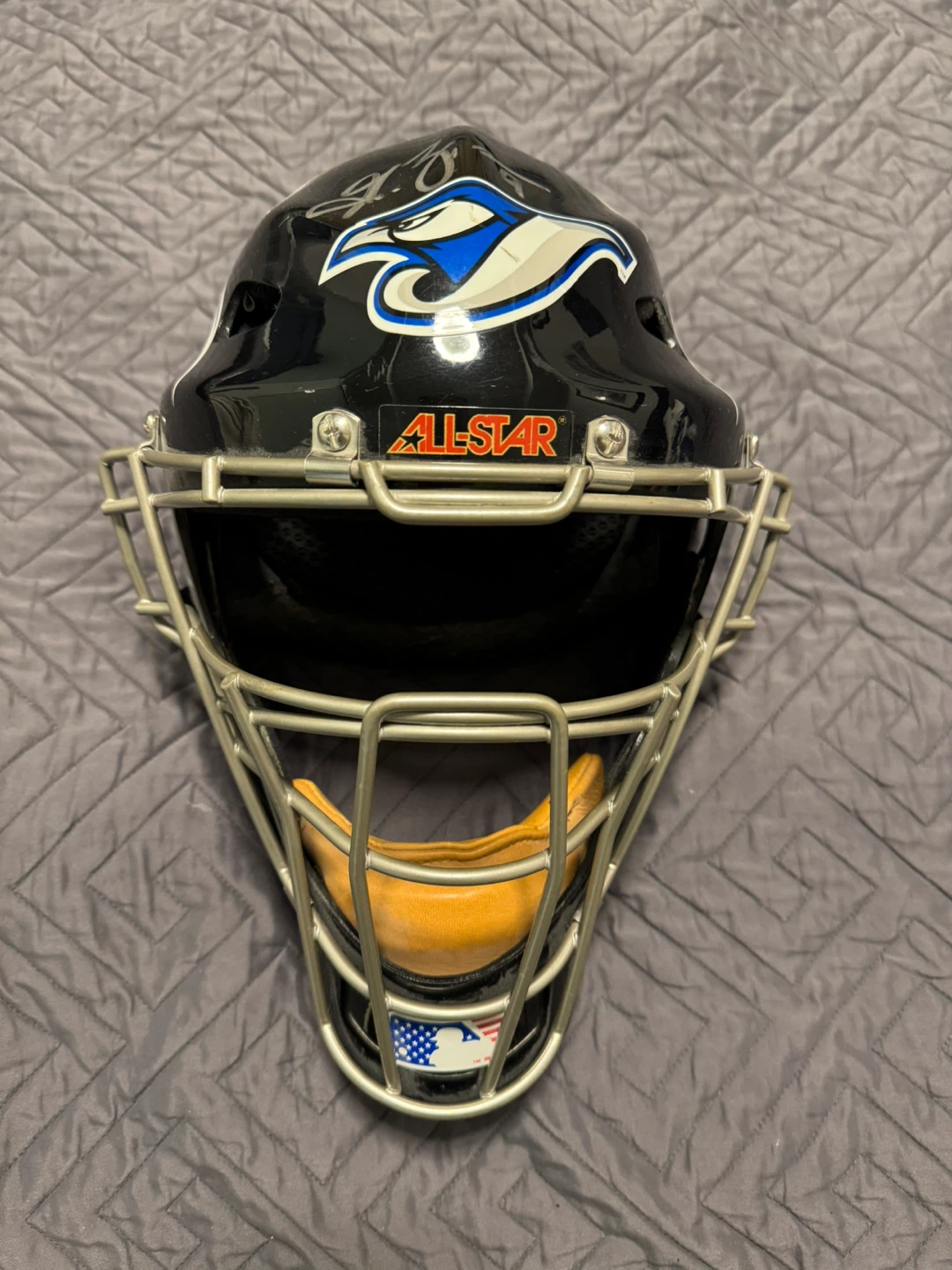 All-Star Toronto Blue Jays Catcher's Mask Autographed Gregg Zaun