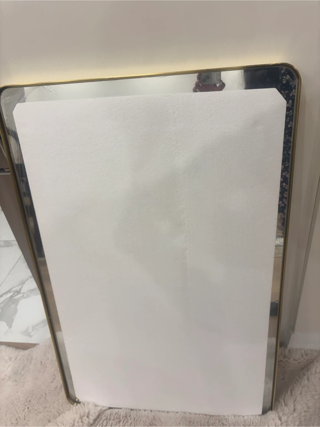 TETOTE 24x36 Inch Bathroom Mirror - Gold Frame - photo 4