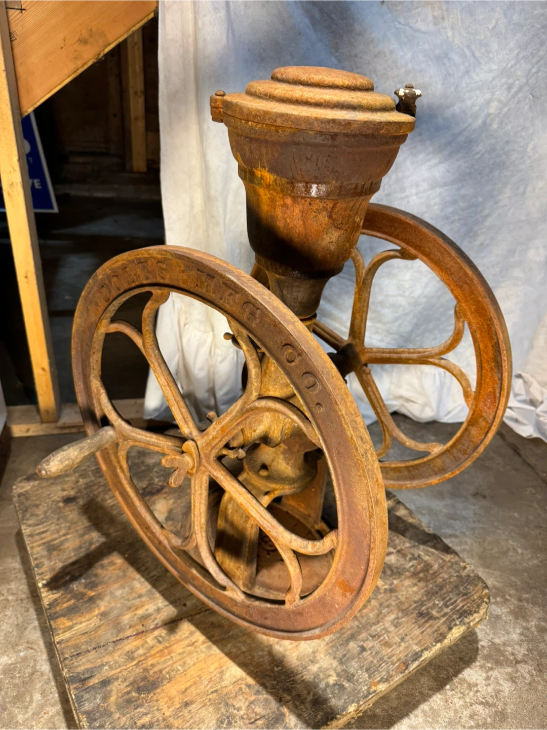 Antique Coles MFG Co. Coffee Grinder - photo 4
