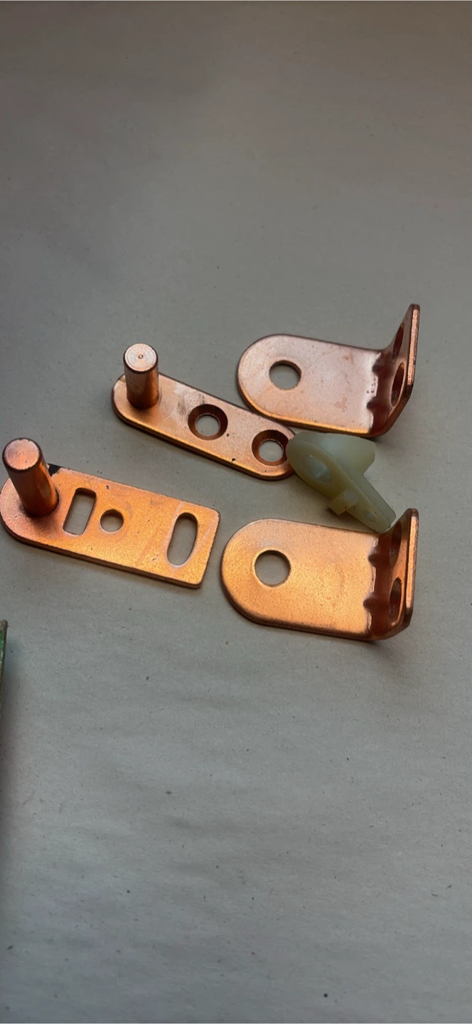 Taymor Cafe Door Hinge Set - Bronze Plated