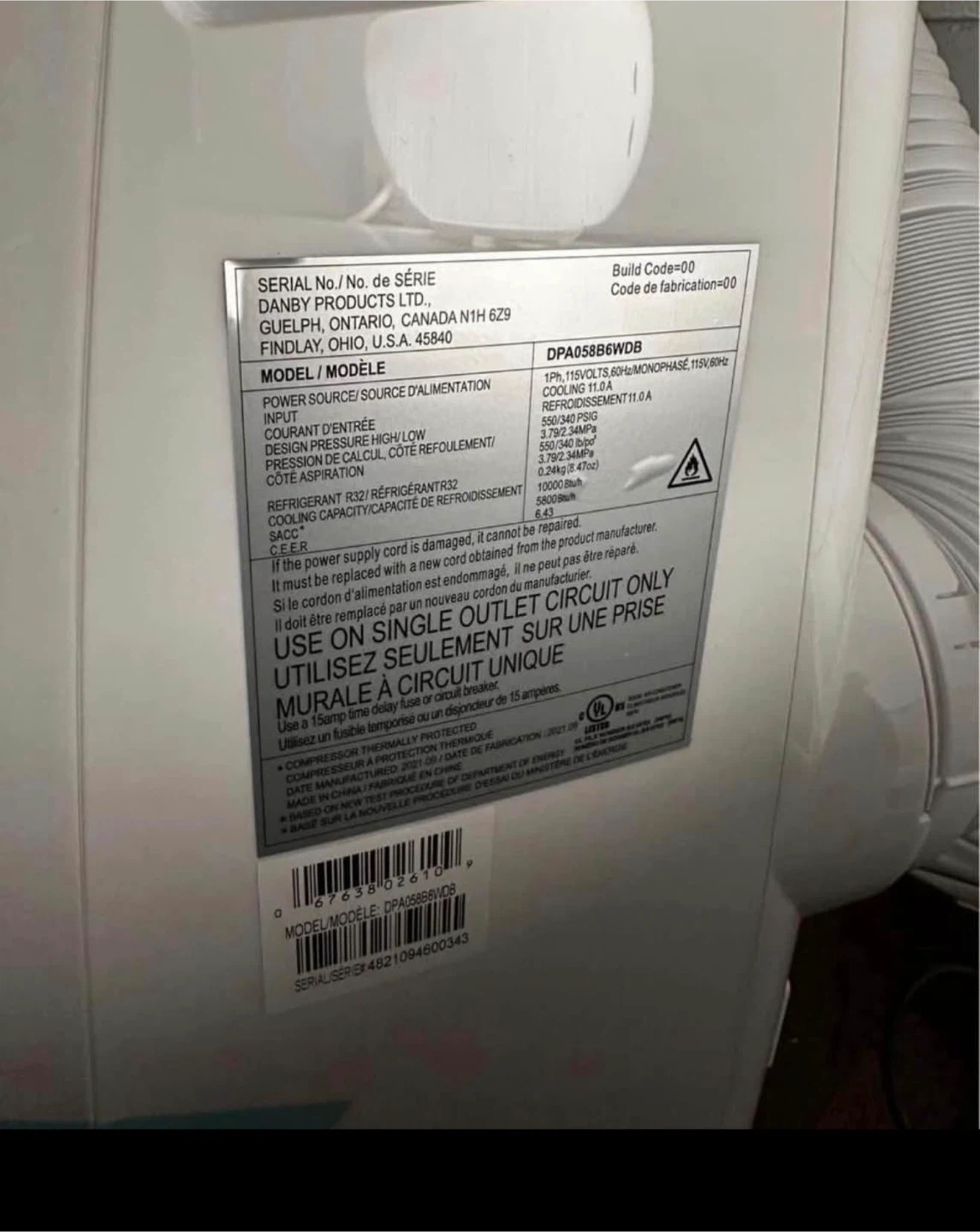 Brand new Danby Portable Air Conditioner - photo 3