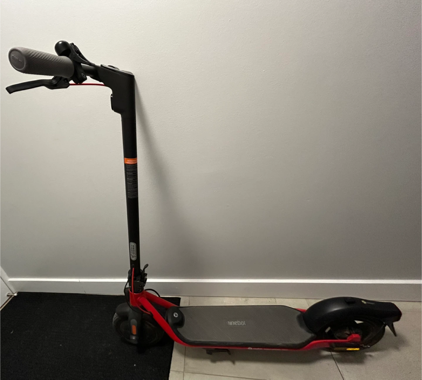 Ninebot Electric Scooter - Red & Black