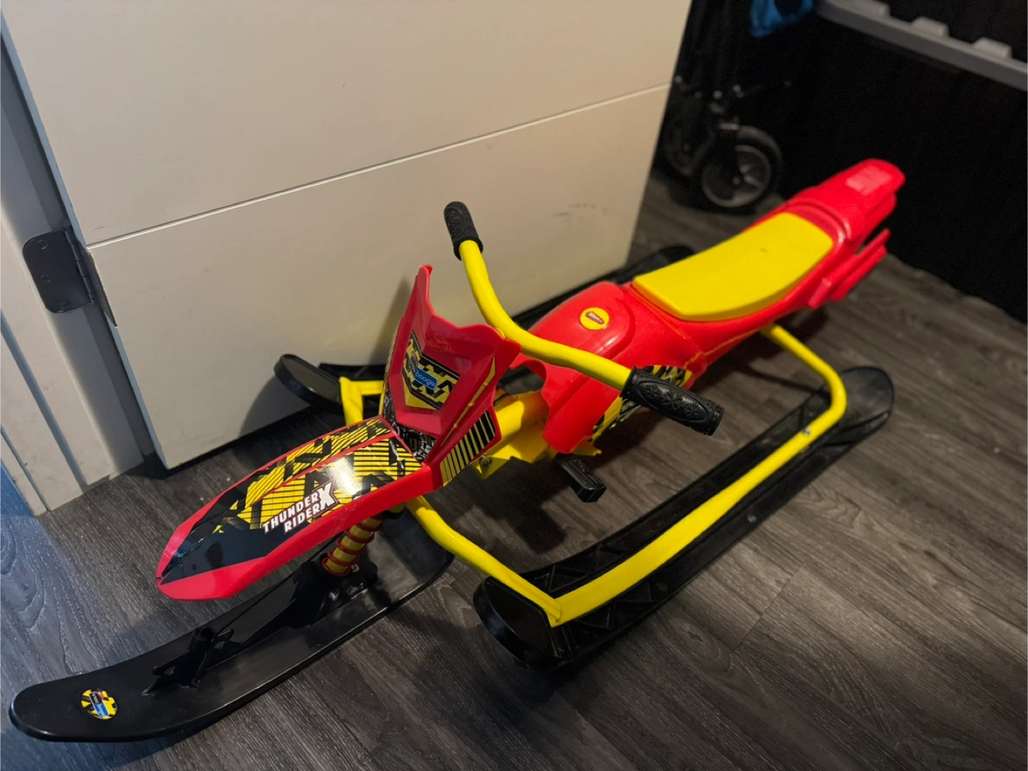Snow Boogie® TRX Snow Bike- Red & Yellow