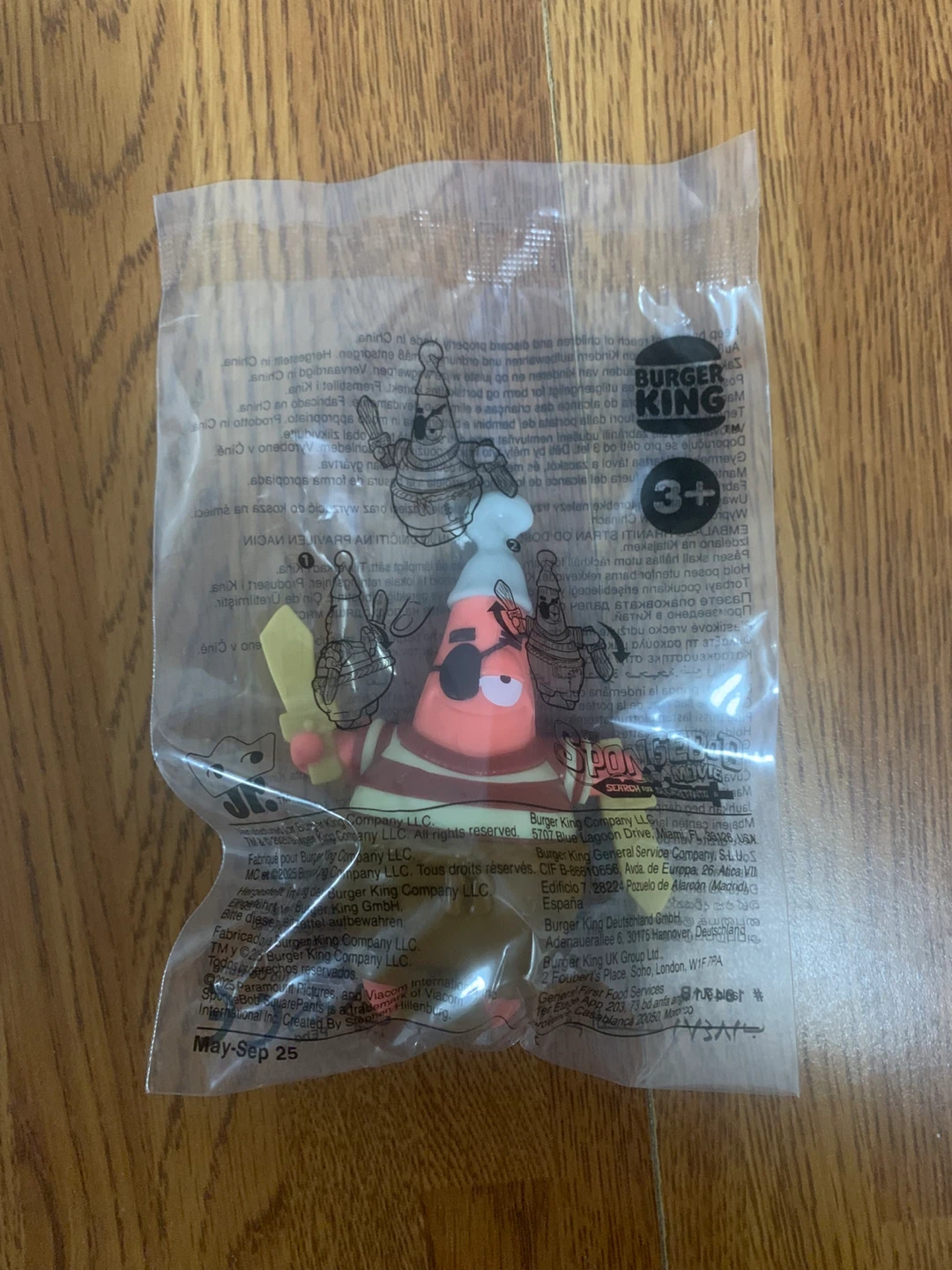 Burger King - The SpongeBob… King Jr. Toy (Patrick Star) - photo 2