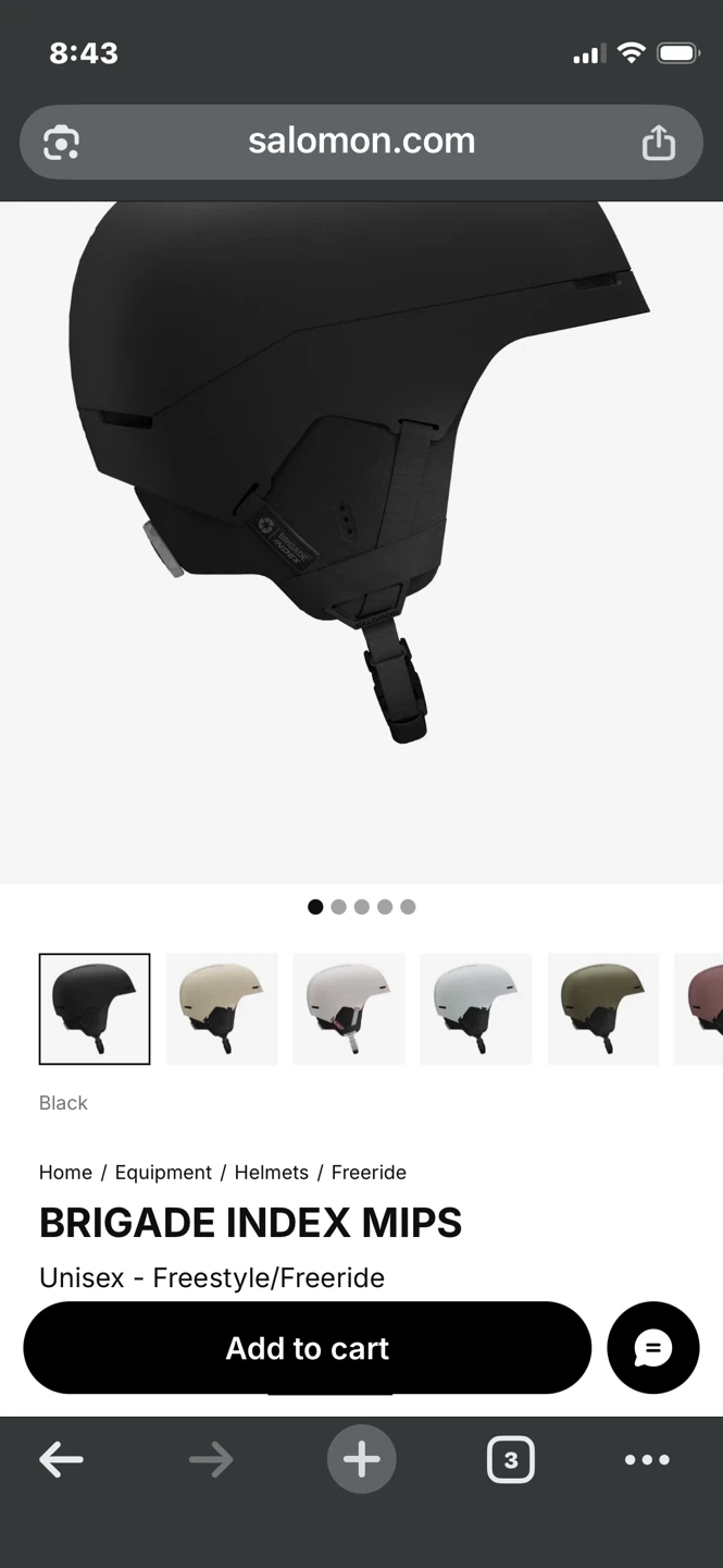 Salomon Brigade Index MIPS Helmet - Black