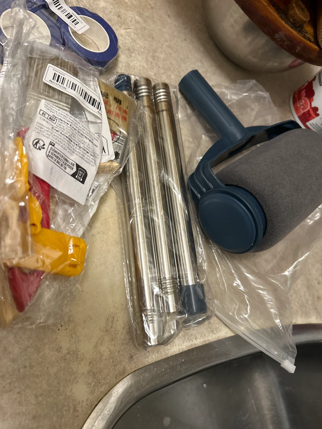 NEW-Paint Roller Kit with Extension Poles - photo 4