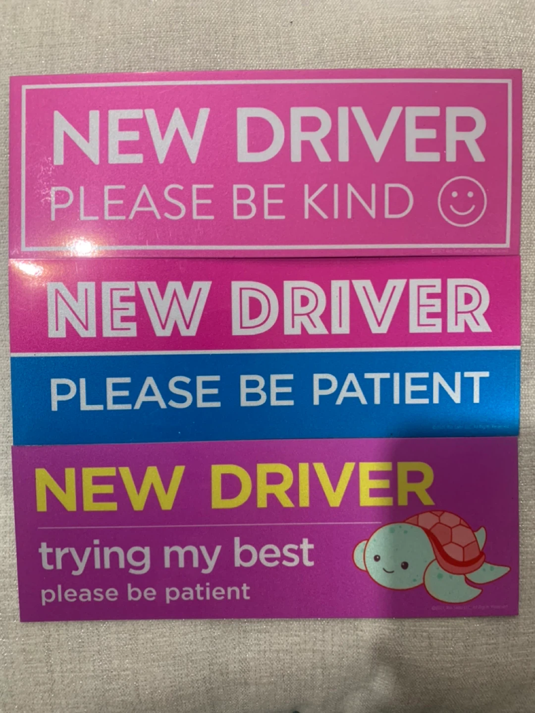 New Rio Salto 'New Driver' Magnets & Stickers