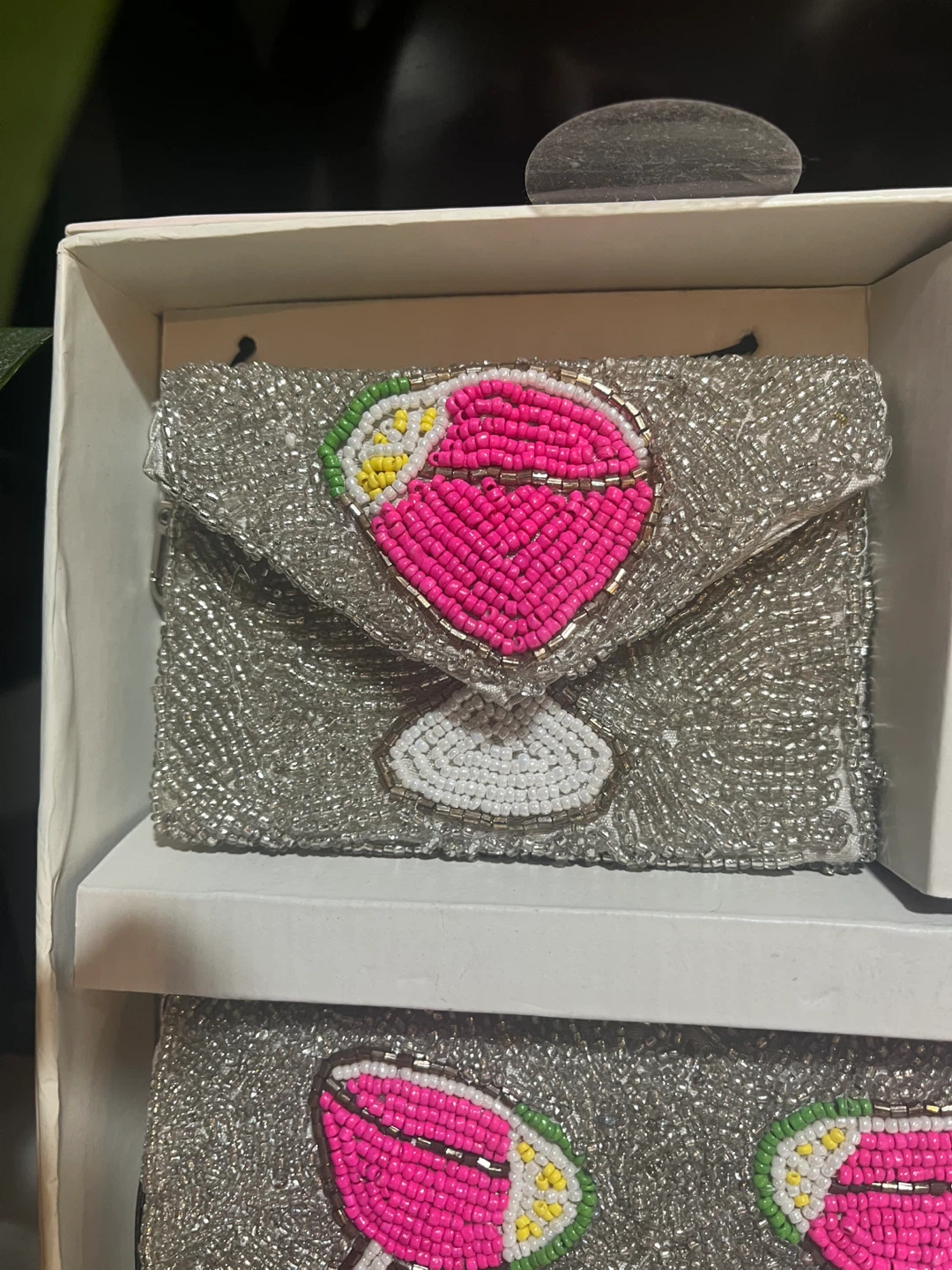 Rachel Zoe 3 PC Set Clutch, Card Case, Charm - photo 3