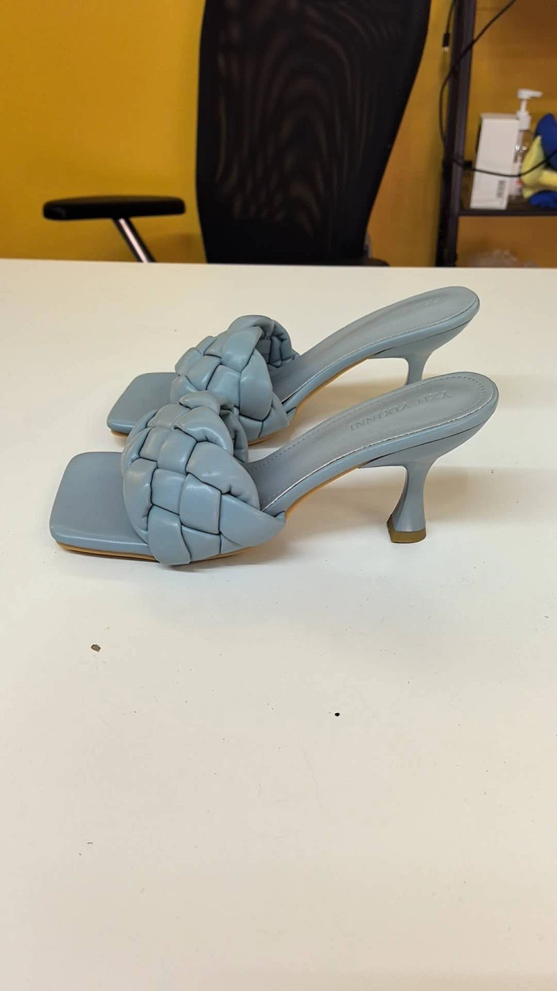 INNXIATA XIYU Braided Heels - Size 8 (38)