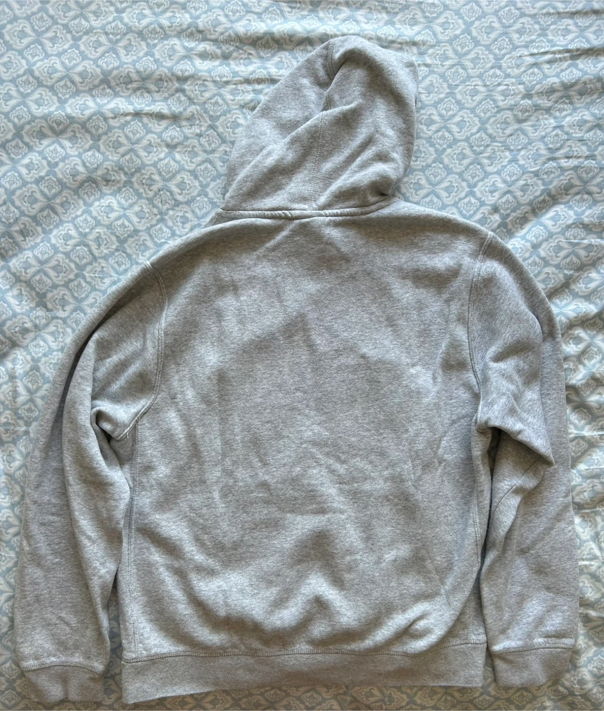 Nike Grey Hoodie - Size Medium - photo 2
