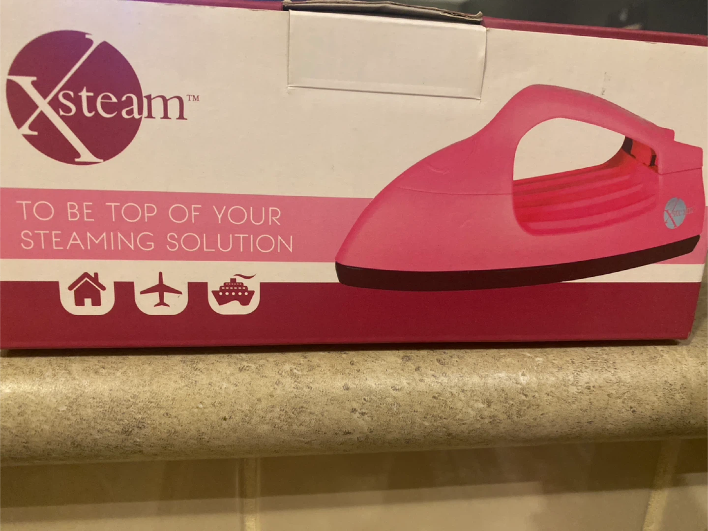 XSteam Pink Handheld Steamer