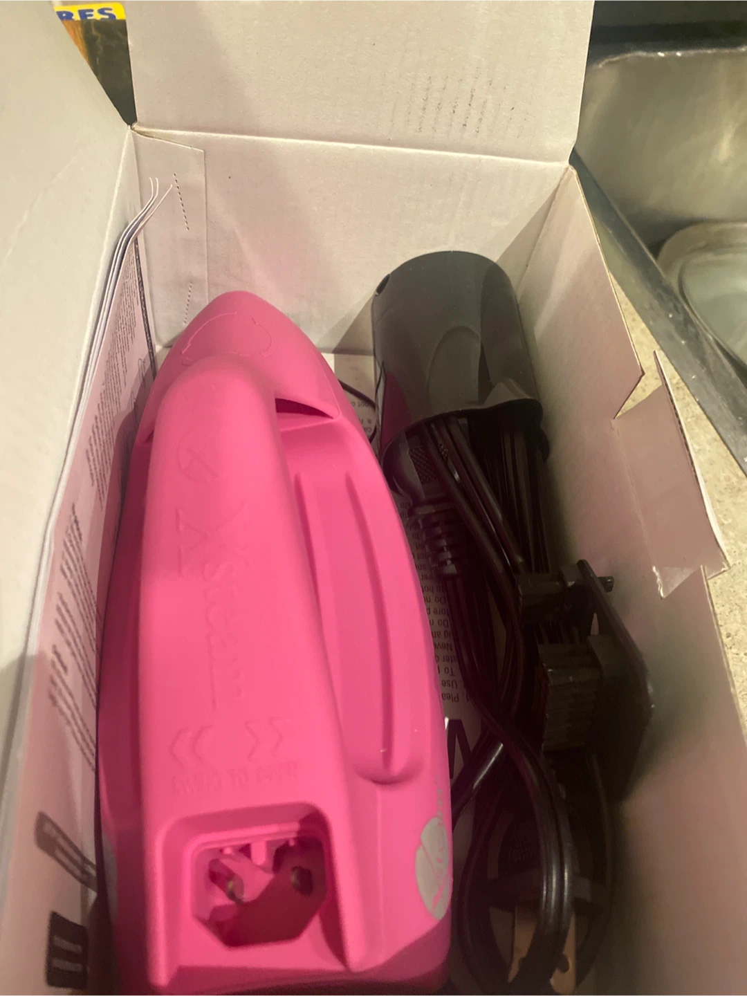 XSteam Pink Handheld Steamer - photo 2