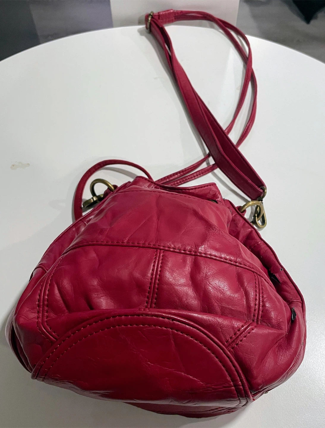 Matt & Nat Red Bucket Bag - photo 4