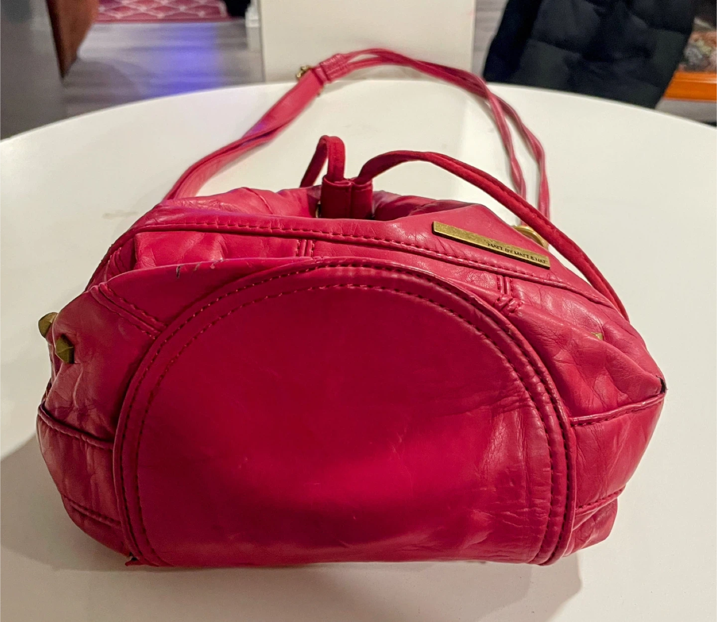 Matt & Nat Red Bucket Bag - photo 3