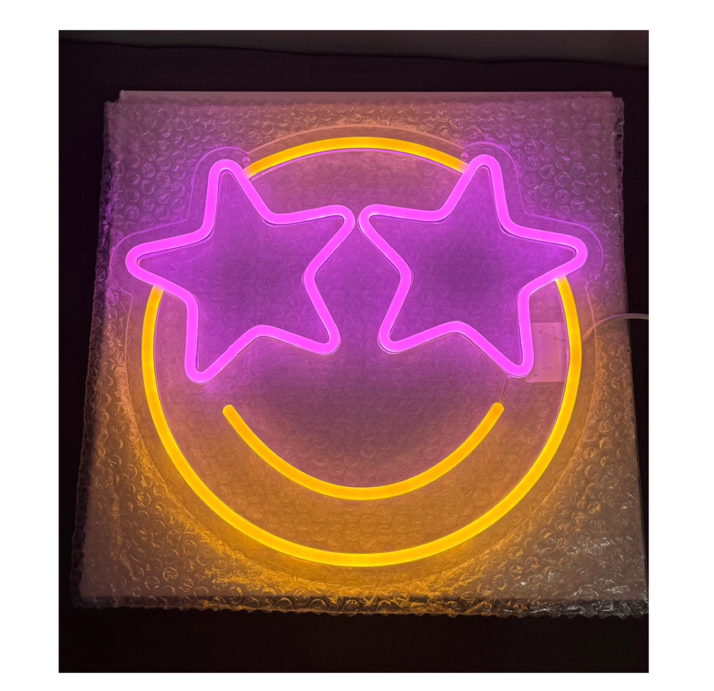Brand new Smile Face Neon Sign - photo 2