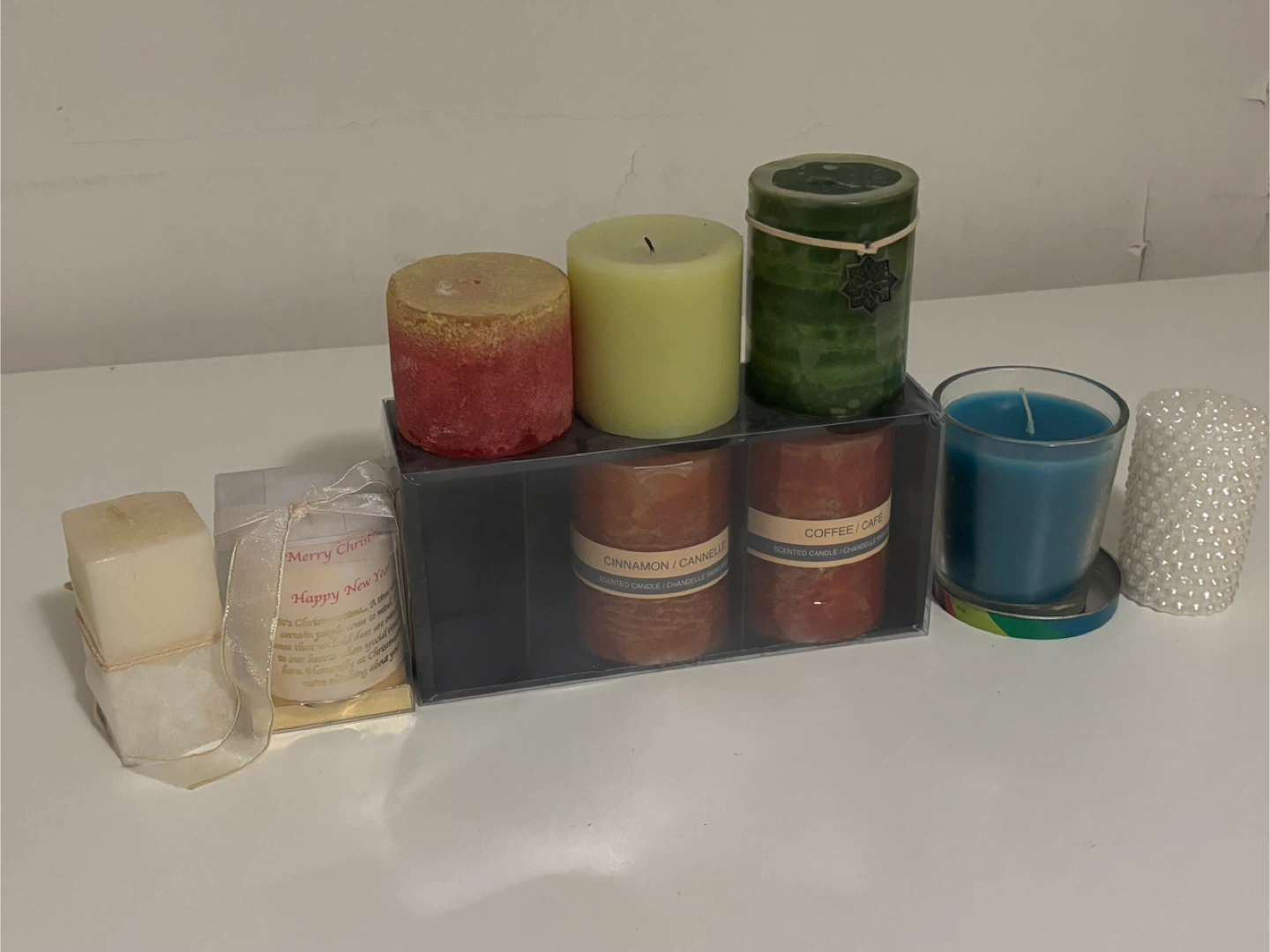 9 Brand New Candles Lot 🧡