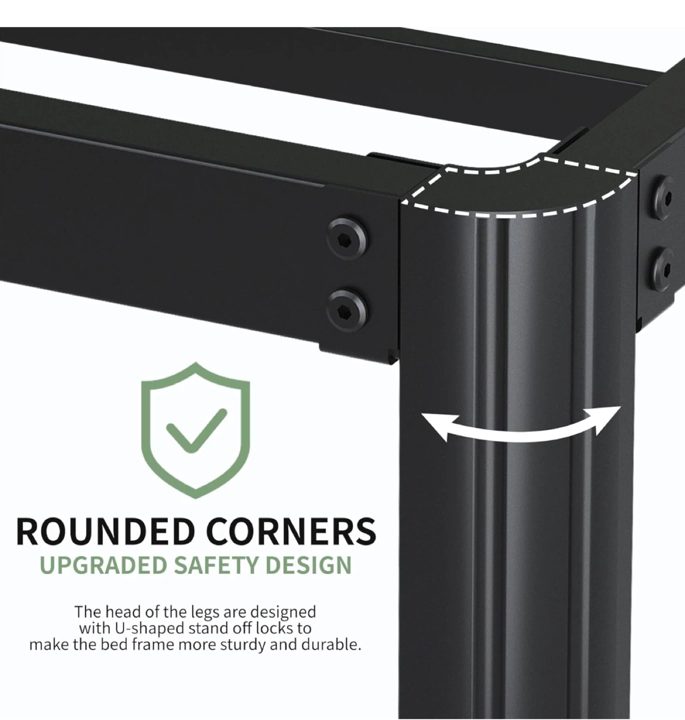 King Size Bed Frame - Sturdy & Noise Free! - photo 4