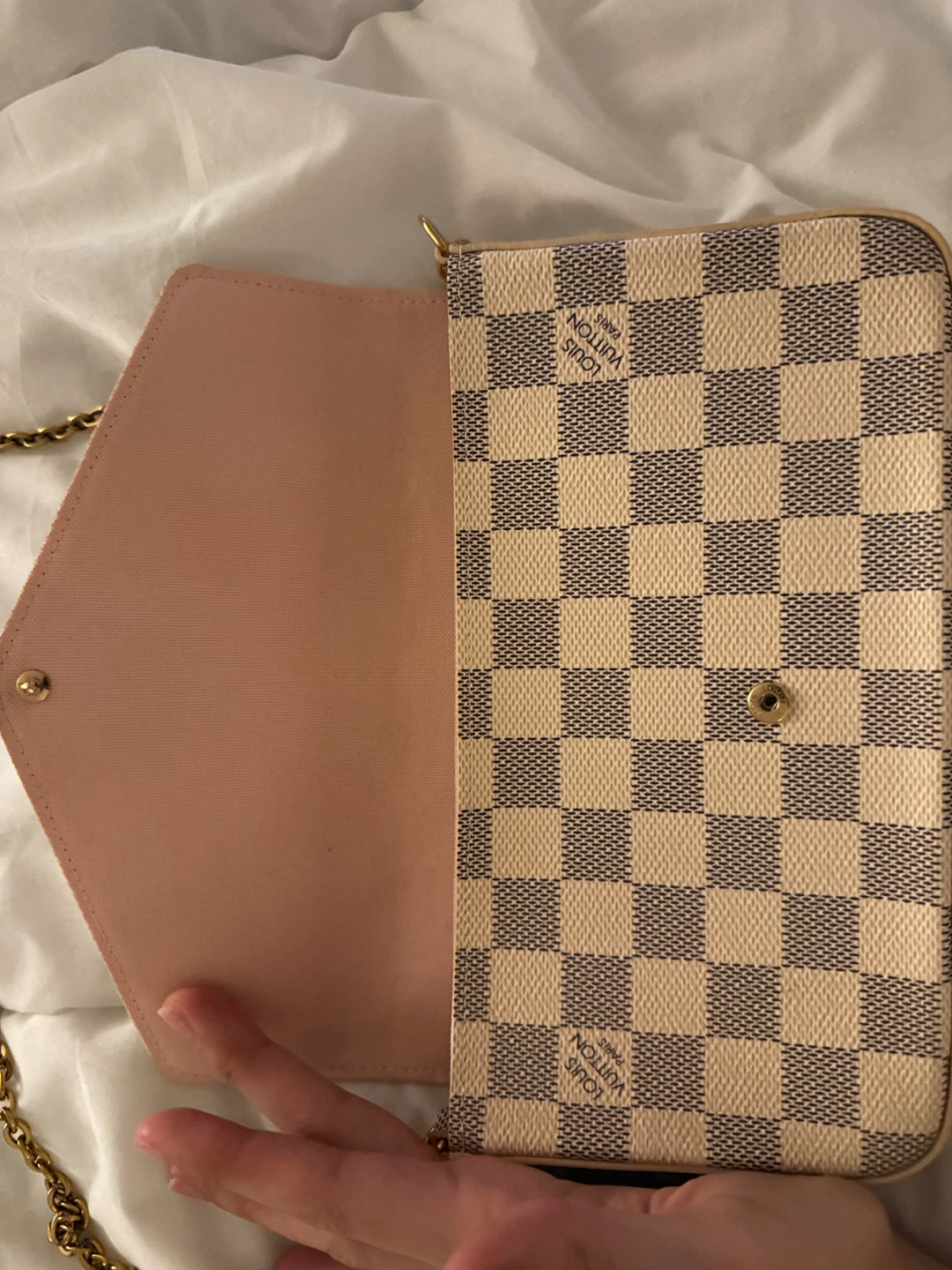 Louis Vuitton Damier Azur Pochette Felicie - photo 4