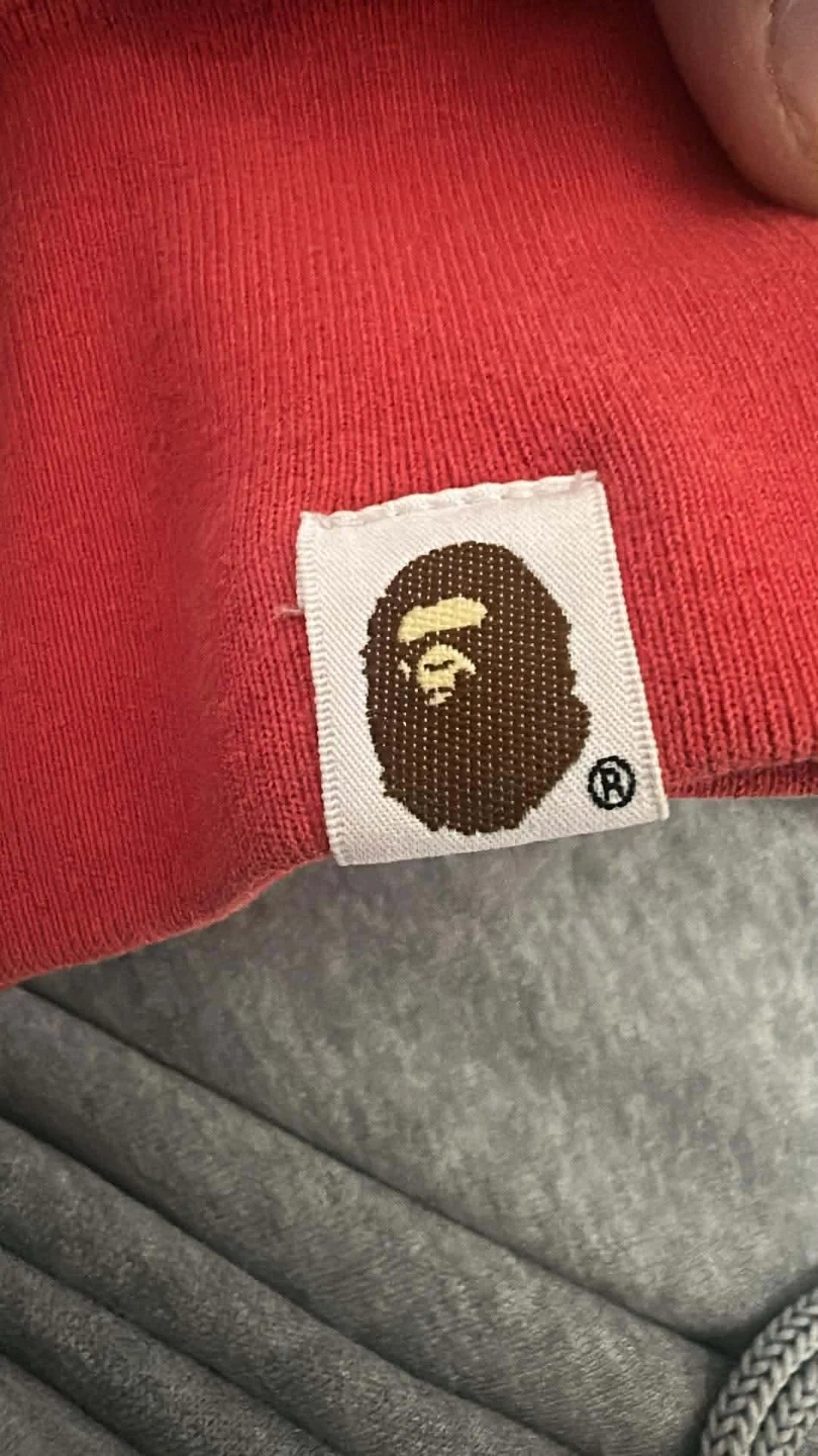 A Bathing Ape (BAPE) Red Hoodie - Size 2XL - photo 2