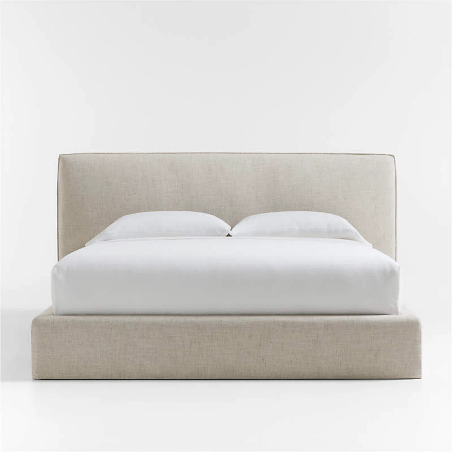 Crate & Barrel Queen size bed with mattress - photo 2