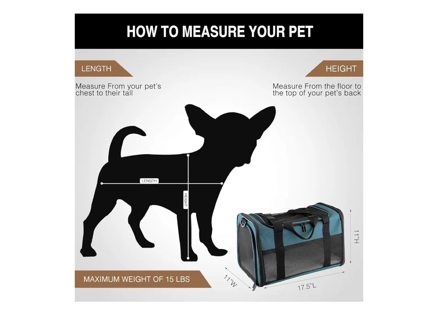 Brand New Akinerri Pet Carrier - Medium, Blue - photo 2