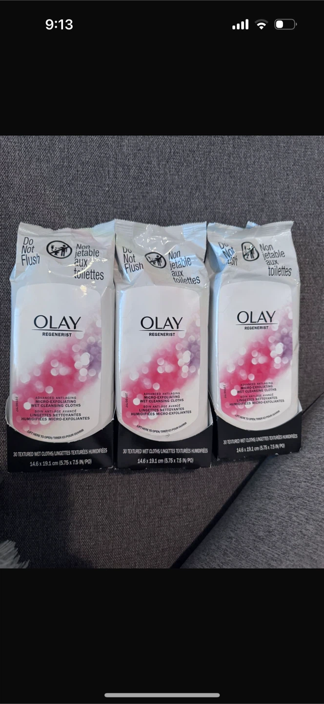 Olay Regenerist Wet Cleansing Cloths (30 count)