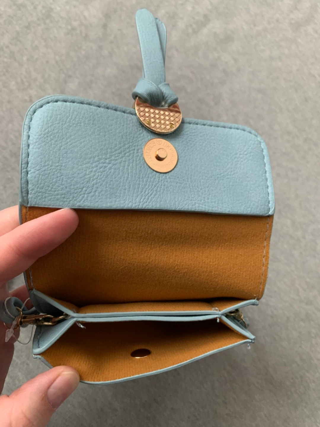 Light Blue Cell Phone Purse - photo 2